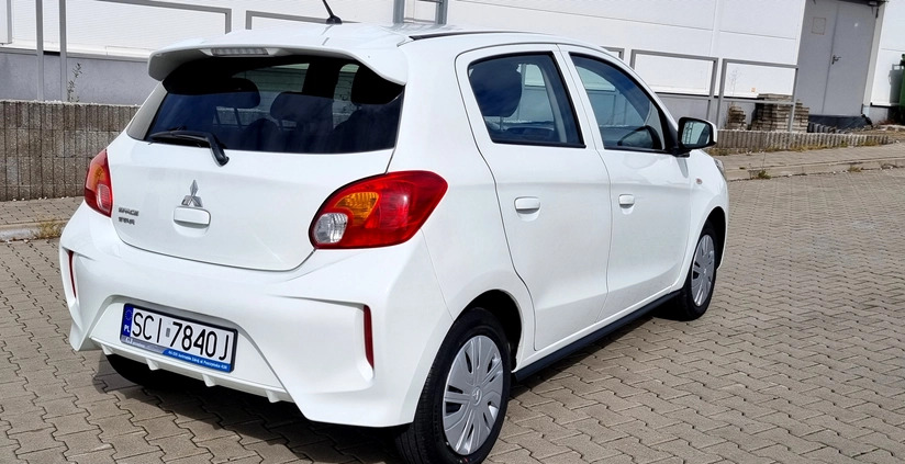 Mitsubishi Space Star cena 42900 przebieg: 9540, rok produkcji 2021 z Cieszyn małe 79